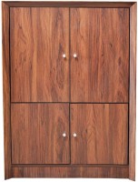 View Eros Bergere Engineered Wood Free Standing Cabinet(Finish Color - Wenge) Furniture (Eros)