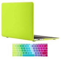 ShopAIS Rubber Coated Soft Touch Plastic Hard Case for MacBook Pro 13 Combo Set   Laptop Accessories  (ShopAIS)