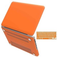 ShopAIS Flip Thin Hard Shell Rugged Armor Back Case for MacBook Pro 13'' inch with Retina Display-Orange Combo Set   Laptop Accessories  (ShopAIS)