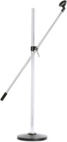 5 CORE Round Base Microphone Stand Big Holder(Silver, Black)