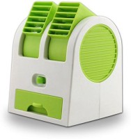 Cierie Mini portable & Rechargable gtz--15 USB Fan(Green)   Laptop Accessories  (Cierie)