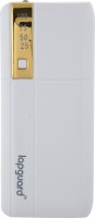 Lapguard G515 10400 mAh Power Bank(White, Gold, Lithium-ion)   Laptop Accessories  (Lapguard)