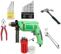 SAIFPRO 13mm Drill Machine With Home Kit Power & Hand Tool Kit(30 Tools)