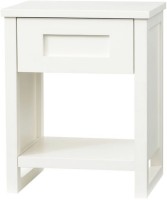 Wood Creation Engineered Wood Bedside Table(Finish Color - White)   Furniture  (WOOD CREATION)
