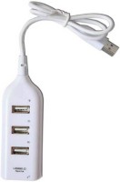 Technuv high speed 4 IN 1 Port USB Hub(White)   Laptop Accessories  (Technuv)