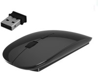 View ReTrack 2.4Ghz Glossy Series Super Slim Wireless Optical Mouse(USB, Black) Laptop Accessories Price Online(ReTrack)