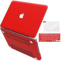 LUKE Matte Rubberized Hard Shell Cover for Newest Apple Macbook Pro 15