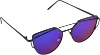 Aligatorr Rectangular Sunglasses(For Men & Women, Blue)