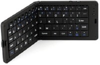 View Technomart GK-228-Smartphone/Tablet/Laptop Bluetooth Multi-device Keyboard Bluetooth Multi-device Keyboard(Silver, Black) Laptop Accessories Price Online(Technomart)