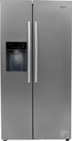 Whirlpool 568 L Frost Free Side by Side Refrigerator(Steel, SBS 600)