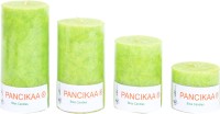 Pancikaa Lemon Grass Scented - Set of 4 Candle(Green, Pack of 4) - Price 380 80 % Off  