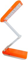 View Home Delight 36LED Emergency Table Lamp Desk Lamps(Orange, White) Home Appliances Price Online(Home Delight)