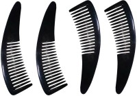 SIMGIN Simgin Black Horn Comb (Pack of 4) Size- 7 - Price 1999 80 % Off  