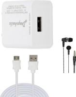 Deepsheila Wall Charger Accessory Combo for HUAWEI HONOR -8 SMART(White)