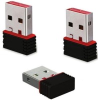 RETRACK SET OF 3PC Mini 2.4Ghz Wireless Wifi Dongle 300Mbps 802.11n USB Adapter(Red, Black)