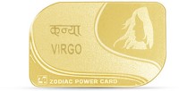 Zodiac Power Virgo Sun Sign Card Plated Yantra(Pack of 1)