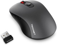View Tecknet M001 Pure Wireless Optical  Gaming Mouse(2.4GHz Wireless, Grey) Laptop Accessories Price Online(Tecknet)