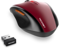 Tecknet M002 Wireless Optical  Gaming Mouse(Bluetooth, Black, Red)   Laptop Accessories  (Tecknet)