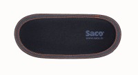 View Saco Wrist Rest Palm Support Comfort Soft Soft Wrist Pad with Multi-Purpose Storage for PC Laptop Desk Mouse - Black with Orange line Wrist Rest(Black) Laptop Accessories Price Online(Saco)
