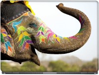 CRAZYINK Colorful Elephant Vinyl Laptop Decal 16   Laptop Accessories  (CrazyInk)