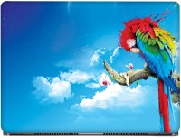 CRAZYINK American Parrot Vinyl Laptop Decal 17.3   Laptop Accessories  (CrazyInk)