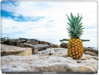 CRAZYINK Pineapple on Beach Vinyl Laptop Decal 14   Laptop Accessories  (CrazyInk)