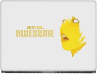 CRAZYINK Awesome Vinyl Laptop Decal 13.3   Laptop Accessories  (CrazyInk)