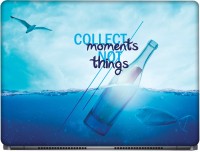CRAZYINK Collect Moments, Not Things Vinyl Laptop Decal 17.3   Laptop Accessories  (CrazyInk)