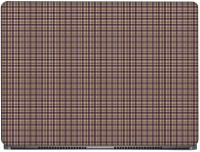 CRAZYINK Thin Brown Line Pattern Vinyl Laptop Decal 17.3   Laptop Accessories  (CrazyInk)