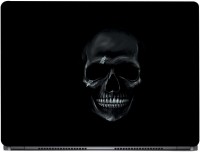CRAZYINK Black Dark Skull Vinyl Laptop Decal 16   Laptop Accessories  (CrazyInk)