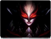 CRAZYINK Red Eye Fantasy Girl Vinyl Laptop Decal 15.6   Laptop Accessories  (CrazyInk)