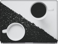 CRAZYINK Black & White Coffee Vinyl Laptop Decal 15.6   Laptop Accessories  (CrazyInk)