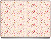 View CRAZYINK Tiny Hearts Pattern Vinyl Laptop Decal 15.6 Laptop Accessories Price Online(CrazyInk)
