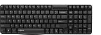 View Rapoo E1050 Wireless keyboard (2.4 GHz)(Black) Laptop Accessories Price Online(Rapoo)