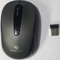 ZEBRONICS ZEB-RAPID Wireless Optical Mouse  with Bluetooth(Black)