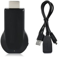Voltegic ™ HD 1080P Wireless HDMI receiver Miracast Dongle WiFi Wireless Display HDMI Adapter Hi-Tech-123 Bluetooth(Black)   Laptop Accessories  (Voltegic)