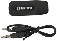 Voltegic ® Mini USB Bluetooth 3.5mm Stereo Audio Music Receiver CR-BT-116 Bluetooth(Black)   Laptop Accessories  (Voltegic)