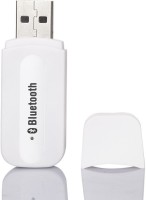 Voltegic ™ Bluetooth Receiver Hands-free Car Kits Wireless Music Audio Stereo Adapter for Car Music Sound System CR-BT-006 Bluetooth(White)   Laptop Accessories  (Voltegic)