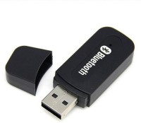 View Voltegic ® Bluetooth Audio Receiver USB Adapter BT-REC-Type-4 Bluetooth(Black) Laptop Accessories Price Online(Voltegic)