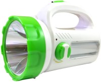 View Home Delight 20 Watt Long Range Laer light Torch With Emergency Tube Light Torches(White, Green) Home Appliances Price Online(Home Delight)