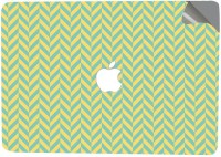 View Swagsutra Green stripes Vinyl/Deca/Sticker Laptop Decal 13 Laptop Accessories Price Online(Swagsutra)