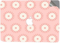 Swagsutra Pink Flower Vinyl/Deca/Sticker Laptop Decal 13   Laptop Accessories  (Swagsutra)