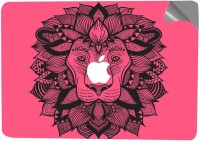 View Swagsutra Pink Pattern Lion Vinyl/Deca/Sticker Laptop Decal 11 Laptop Accessories Price Online(Swagsutra)