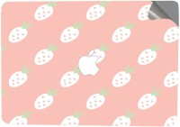 View Swagsutra Pink Strawberies Vinyl/Deca/Sticker Laptop Decal 11 Laptop Accessories Price Online(Swagsutra)