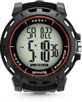 Sonata 77037PP07  Digital Watch For Men