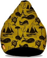ORKA XXXL Bean Bag Cover(Multicolor)   Furniture  (ORKA)