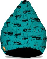ORKA XXL Bean Bag Cover(Multicolor)   Furniture  (ORKA)