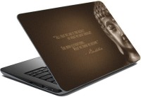 ezyPRNT Sparkle Laminated Buddha Quote b (15 to 15.6 inch) Vinyl Laptop Decal 15   Laptop Accessories  (ezyPRNT)