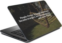 ezyPRNT Sparkle Laminated People Change Motivation Quote (15 to 15.6 inch) Vinyl Laptop Decal 15   Laptop Accessories  (ezyPRNT)