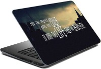 ezyPRNT Sparkle Laminated Power and Life Quote (15 to 15.6 inch) Vinyl Laptop Decal 15   Laptop Accessories  (ezyPRNT)